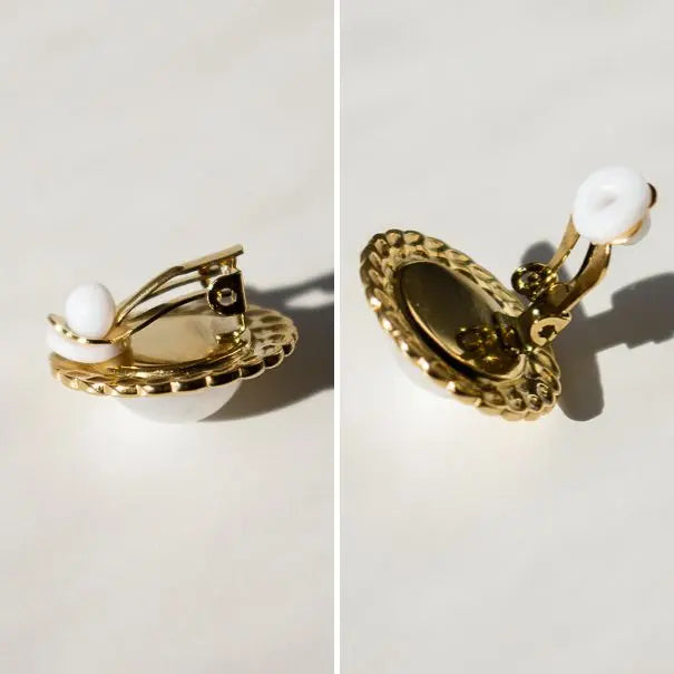Boucles d'Oreilles Cléa à Clip – Élégantes, Hypoallergéniques