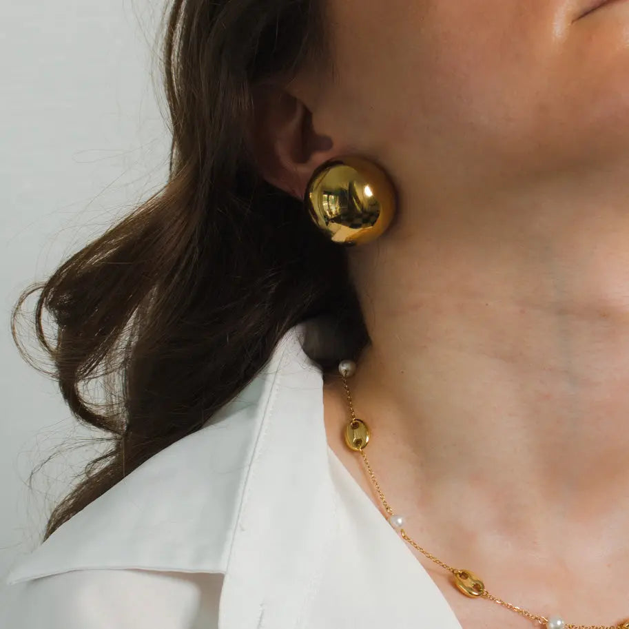 Boucles d'Oreilles Élyse – Élégantes, Hypoallergéniques