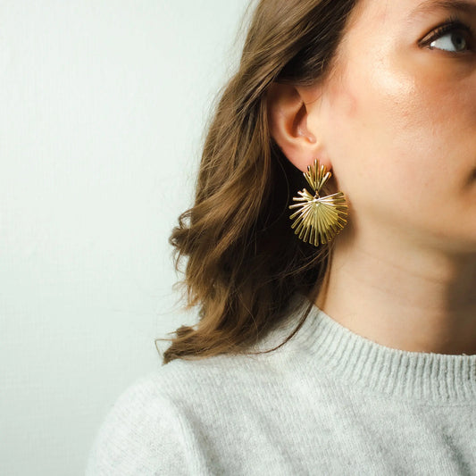 Boucles pendantes Ava  Boucles d'oreilles