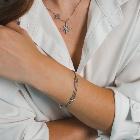 Bracelet Jessica - 3 Rangs, Élégant