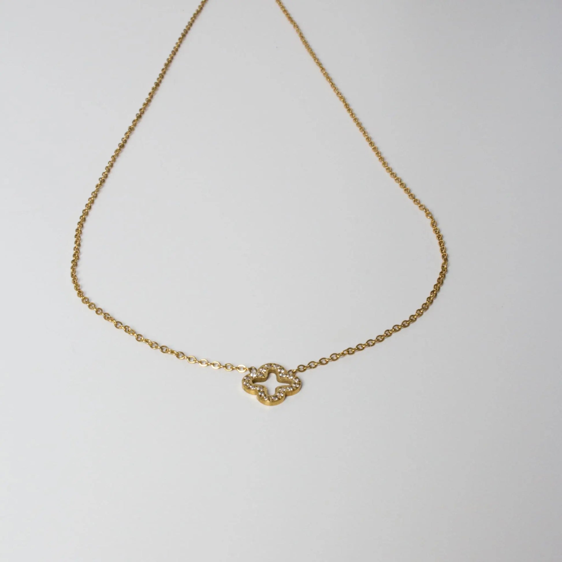 Collier Fleur - Flora, Élégant et Hypoallergénique, résistant à l'eau