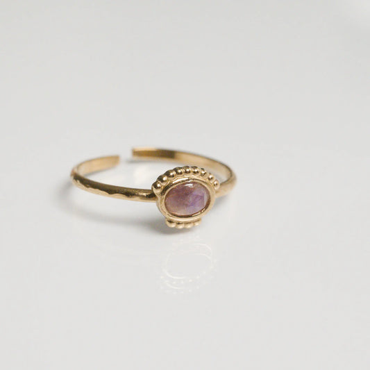 Bague Léonie – Améthyste