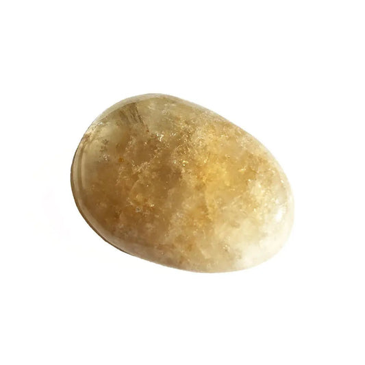 Galet en citrine – Énergie, joie et clarté ☀️  Pierres naturelles